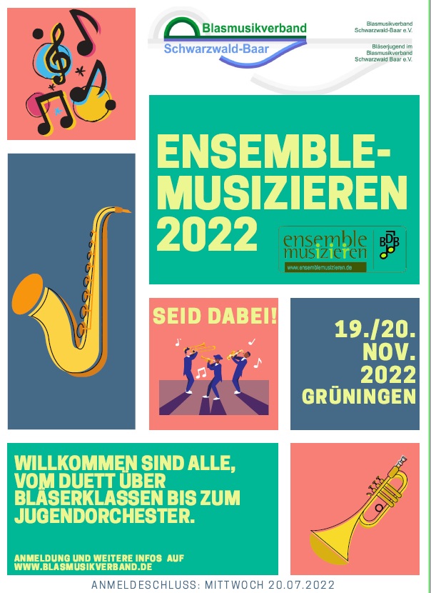 2022 Ensemble Musizieren Flyer